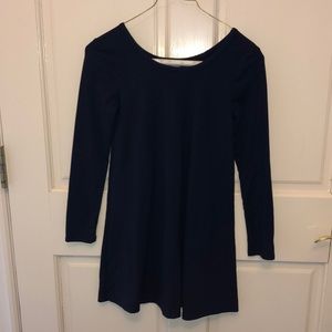 BTWEEN navy swing tunic style dress, size 10